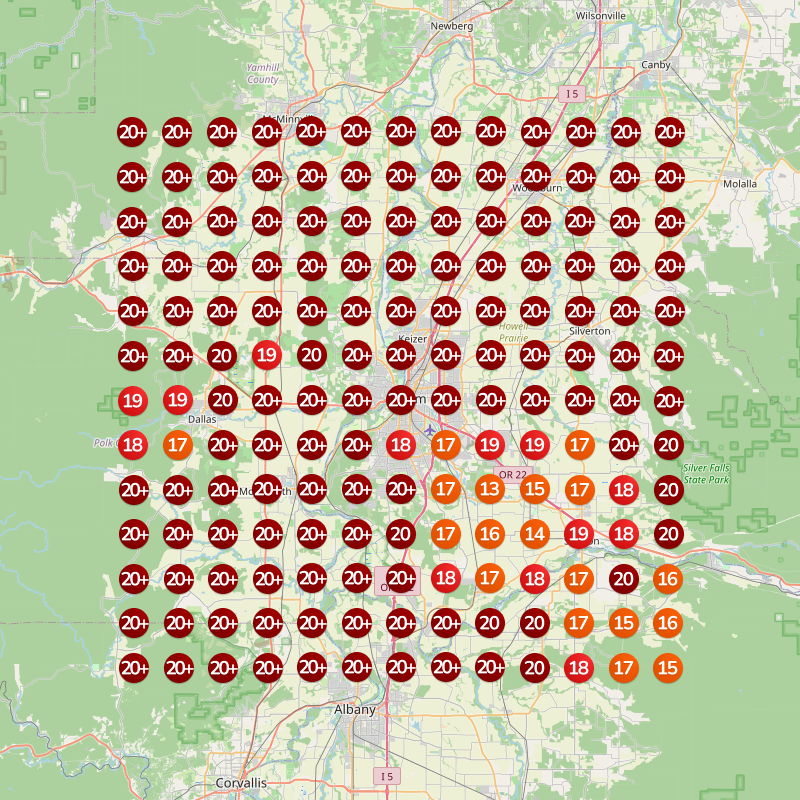 Heatmap Before for Junk Removal